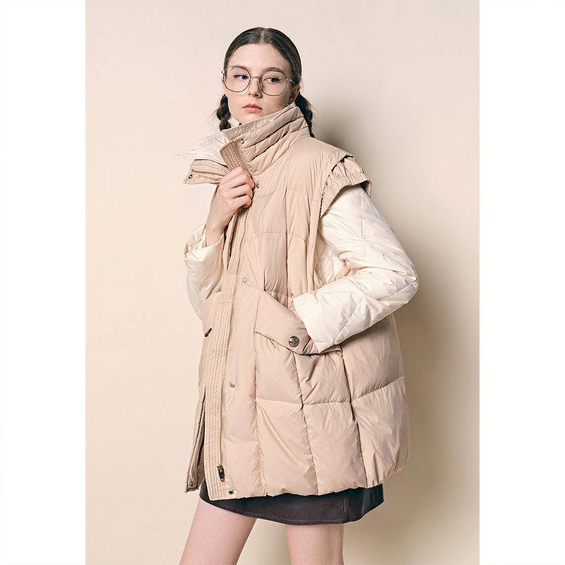 【一口价】P.salt诗篇可颜2022年冬季新款气质百搭羽绒服马夹AC52540020