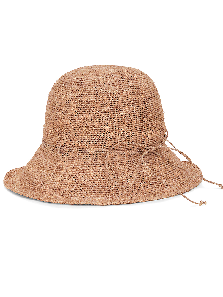 INSUN恩裳2025春季时尚大帽檐草帽防晒渔夫帽9C35293010