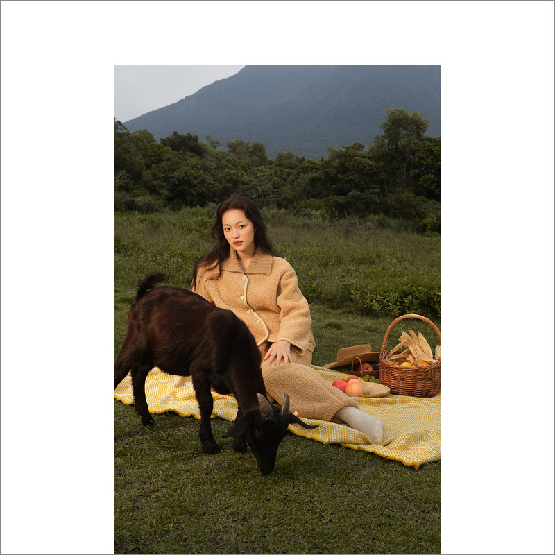 YINER LIFE泰迪绒加厚加绒家居套装8J52505140