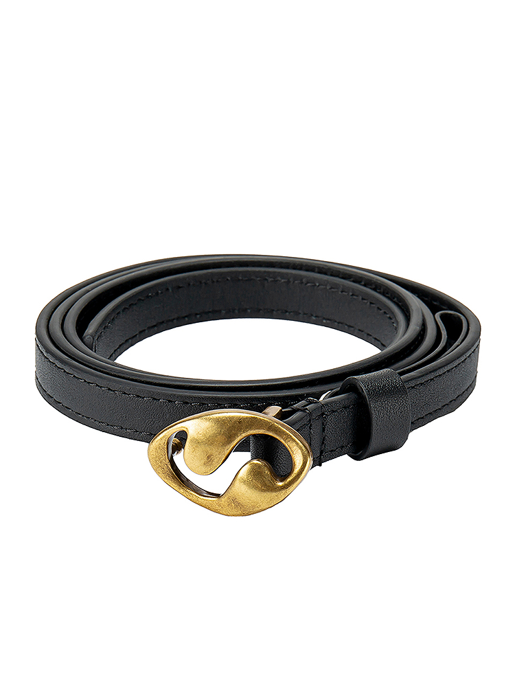 INSUN恩裳2025夏季牛皮腰带9C35295010