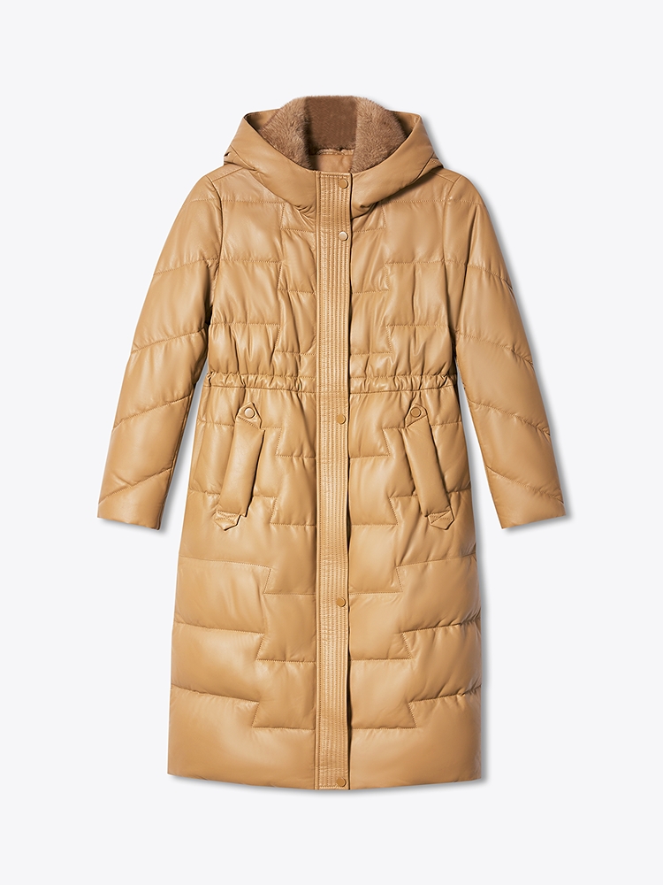 PSALTER诗篇 整貂领绵羊皮鹅绒服6C34509170