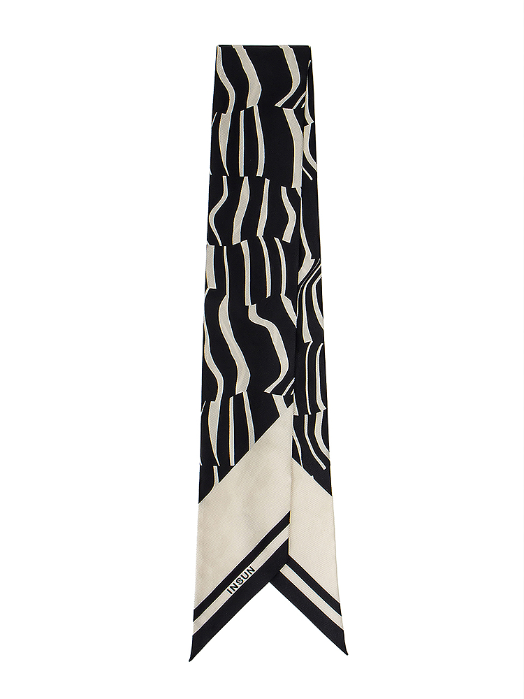 INSUN恩裳2025夏季新款丝巾9C35290010