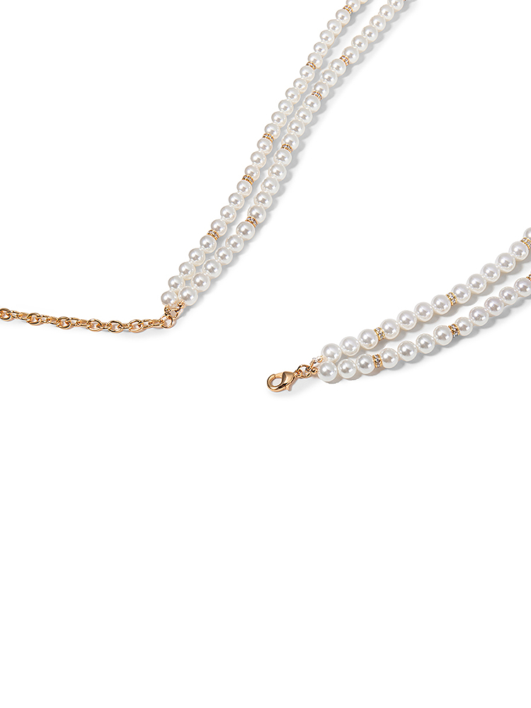 Song of Song歌中歌2025春季金色叠戴设计精致项链5C35196020