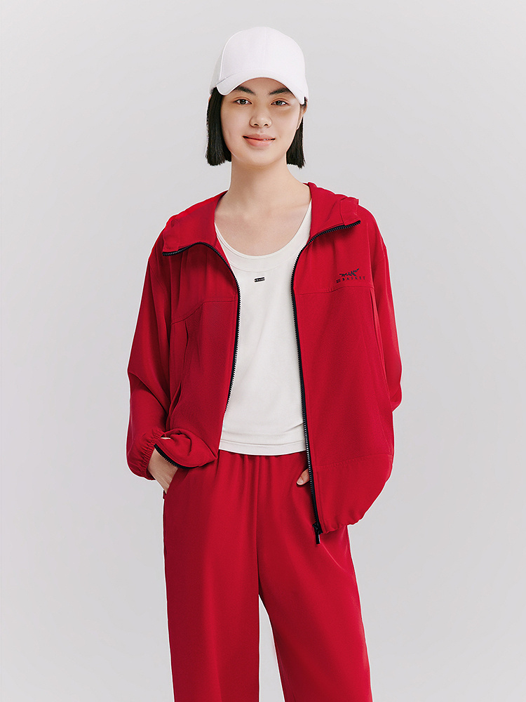 XII BASKET十二篮专选26夏新款户外休闲运动连帽短款运动外套7C66210150
