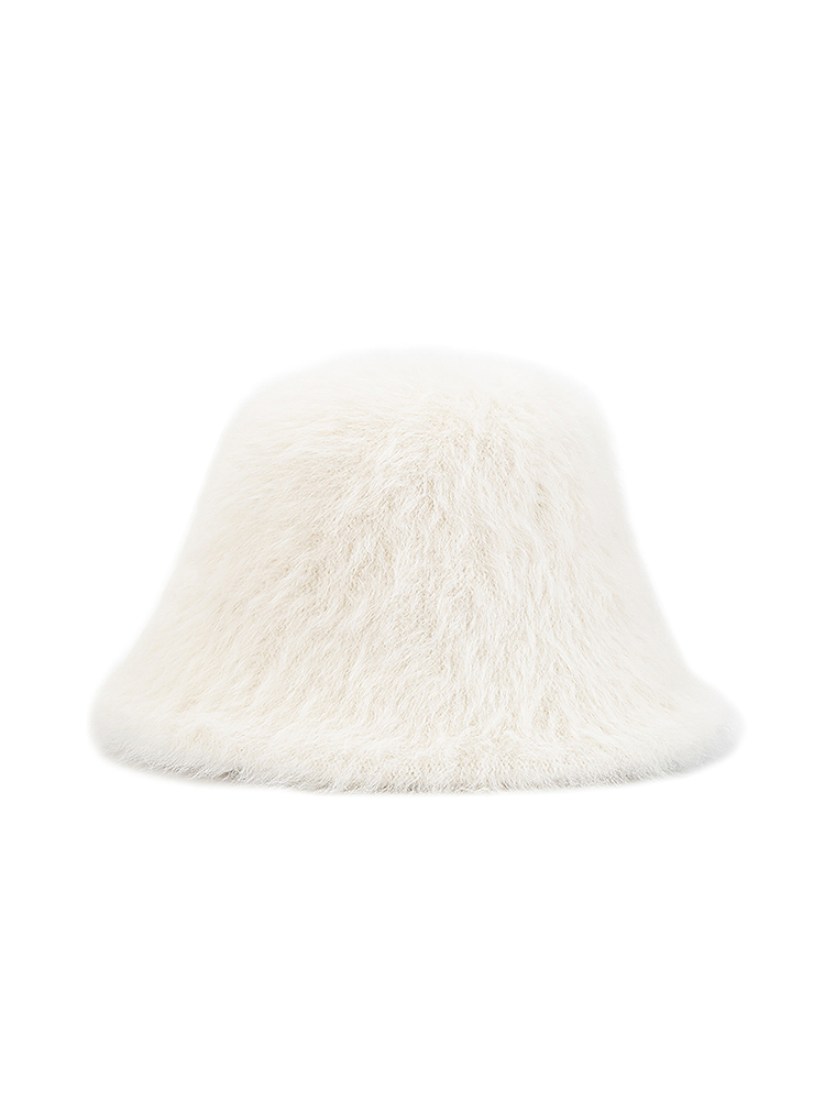 Song of Song歌中歌2025白色兔毛时尚女帽5C35593010