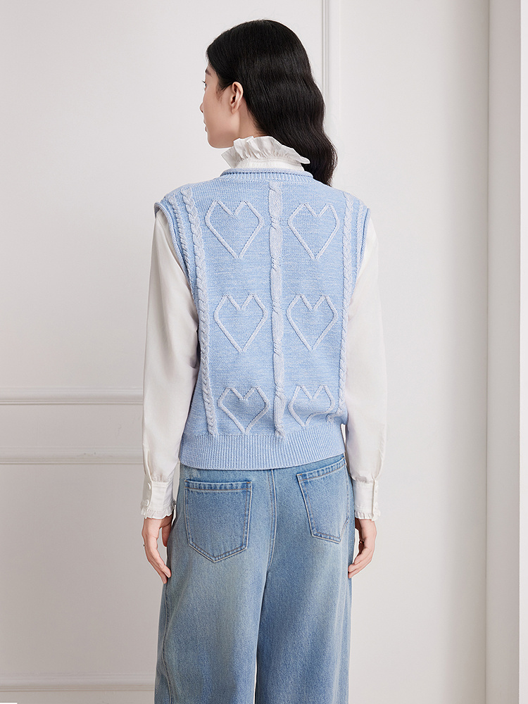 Goodland美地2025冬季新款背心LC35504010