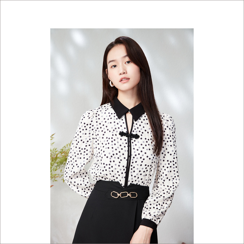 音儿美地女装2023春季新款衬衫LC63170200