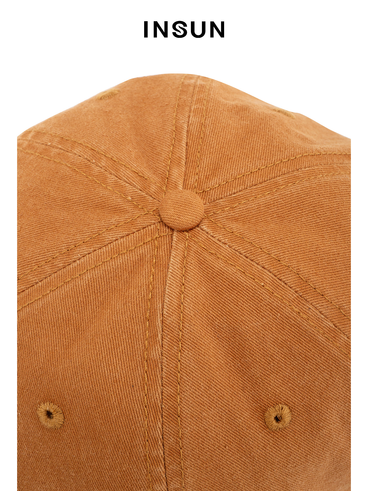 INSUN恩裳2026春时尚通勤风全棉棒球帽9C36193010