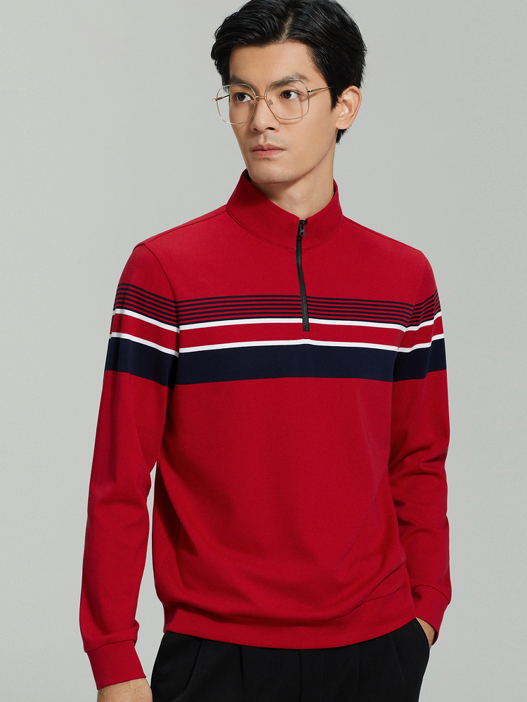 男装23春款立领长袖针织衫 8J51322750