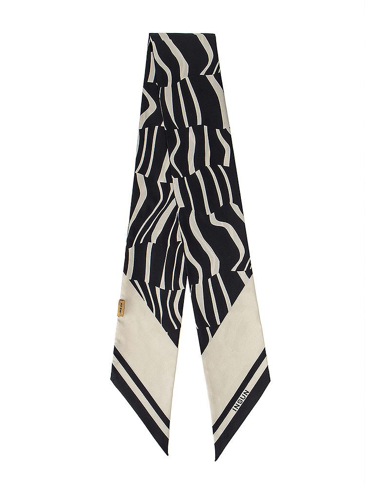 INSUN恩裳2025夏季新款丝巾9C35290010