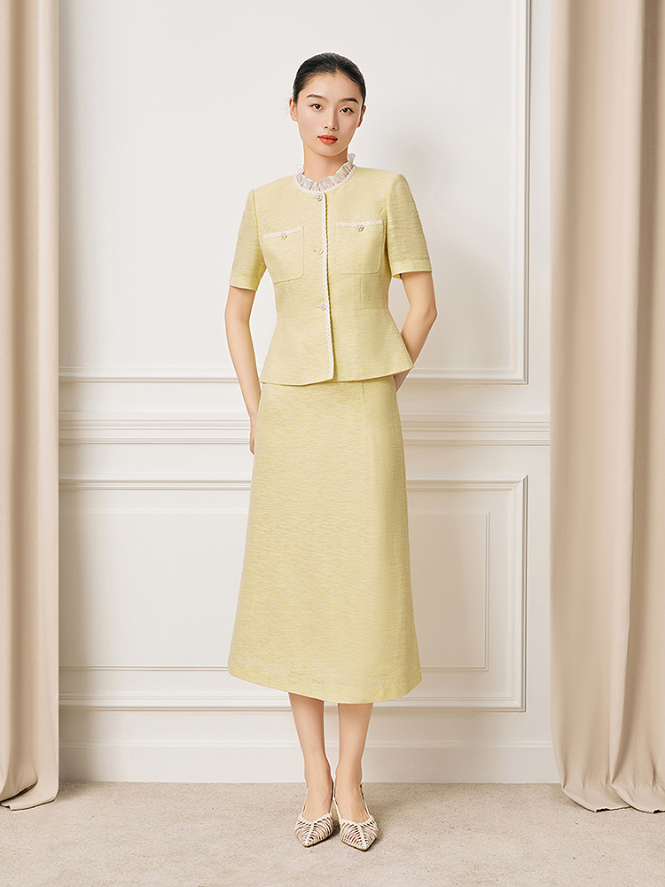 Song of Song歌中歌2026夏绞罗织影·小A半裙5C66250010