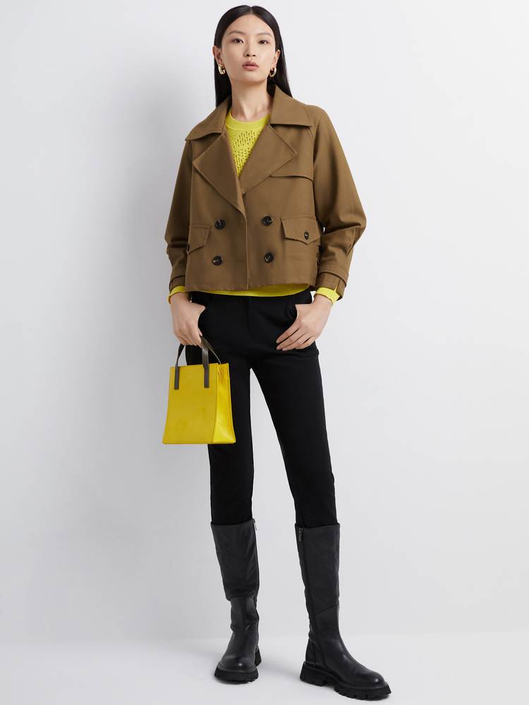 【转渠道下架】INSUN恩裳秋季时尚风衣9C62307018