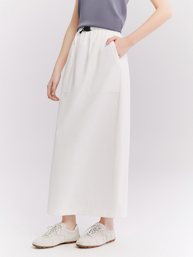 XII BASKET十二篮26夏新款户外轻量高腰显瘦百搭气质半身裙7C36250440