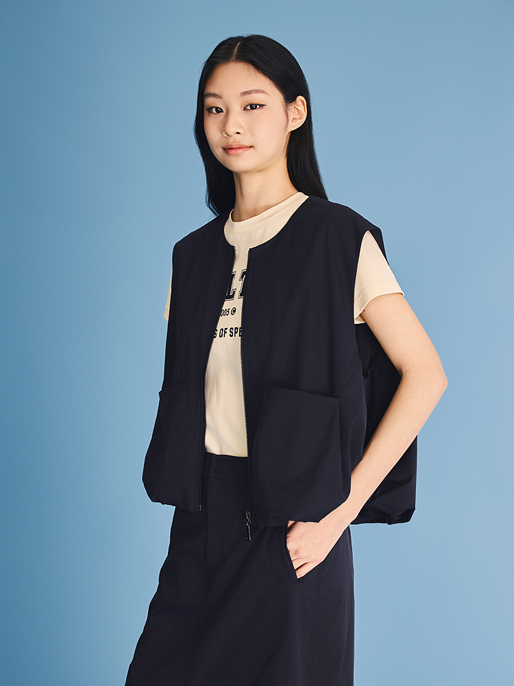 PSALTER诗篇 2026夏季新款花苞型马甲外套6C66240043