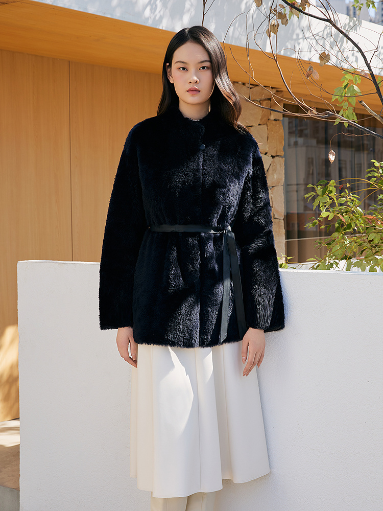 音儿26新款春夏拉贡皮毛一体8C65580336