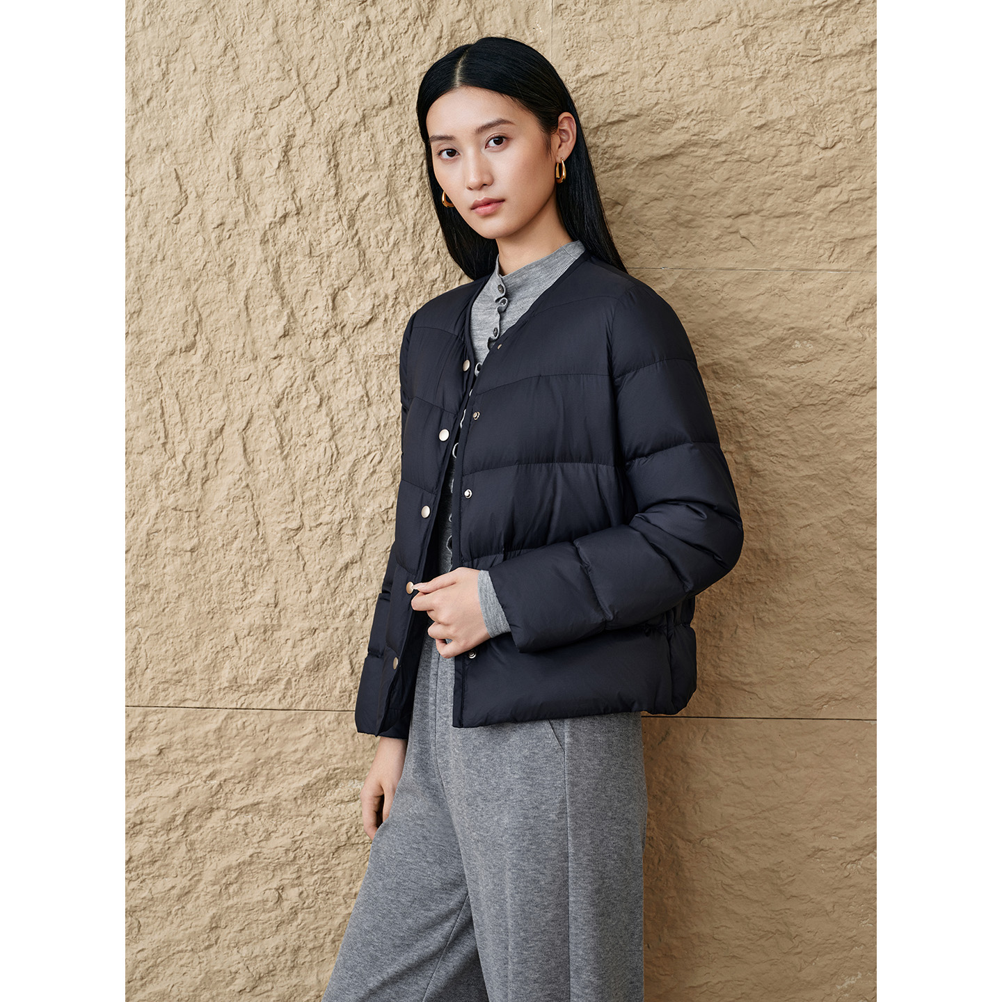 INSUN恩裳专选2025秋季羽绒服9C65308520