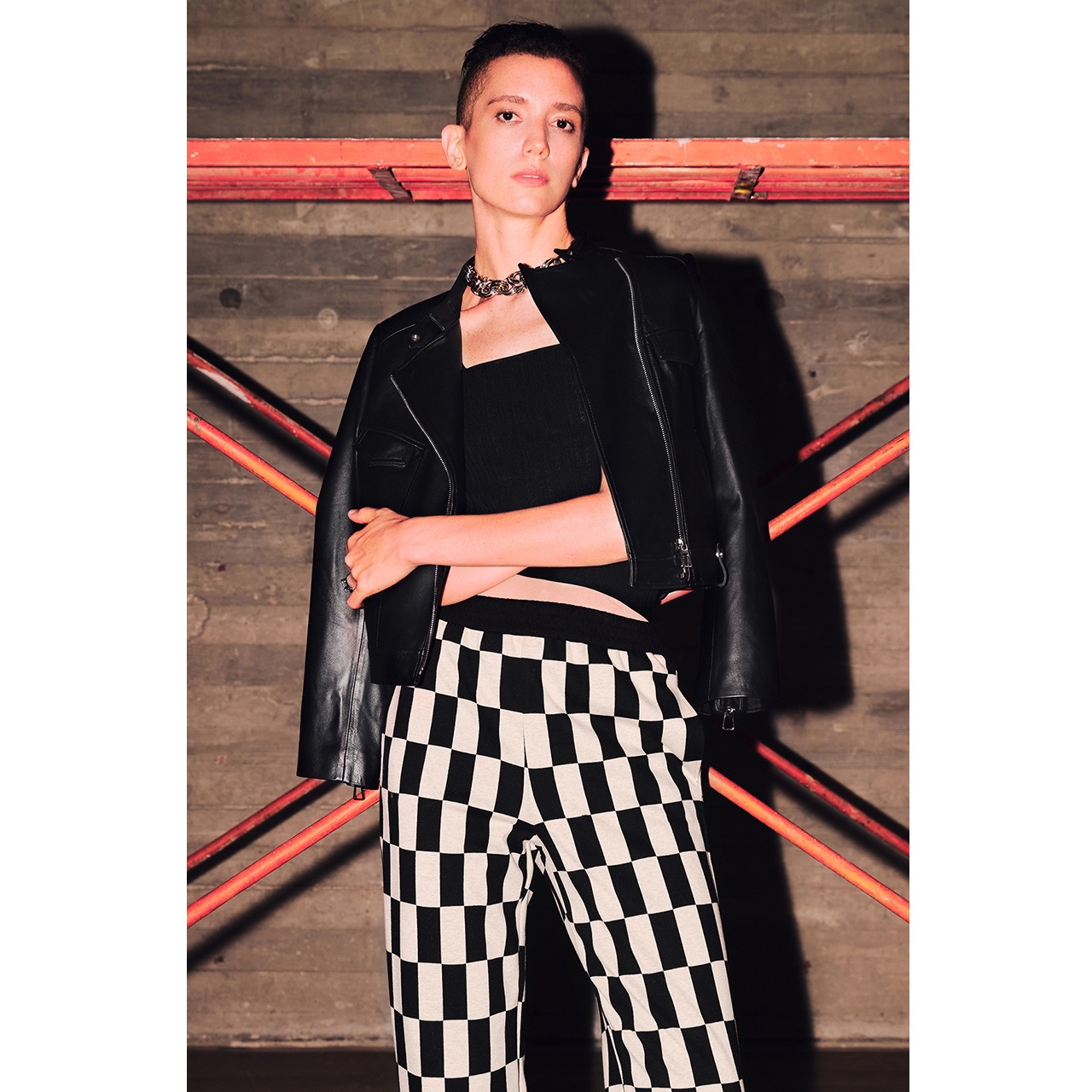 (一口价)恩裳COVER蔻弗秋季2022新款三醋酸品质感舒适针织坑条复古背心小吊带CC52399010