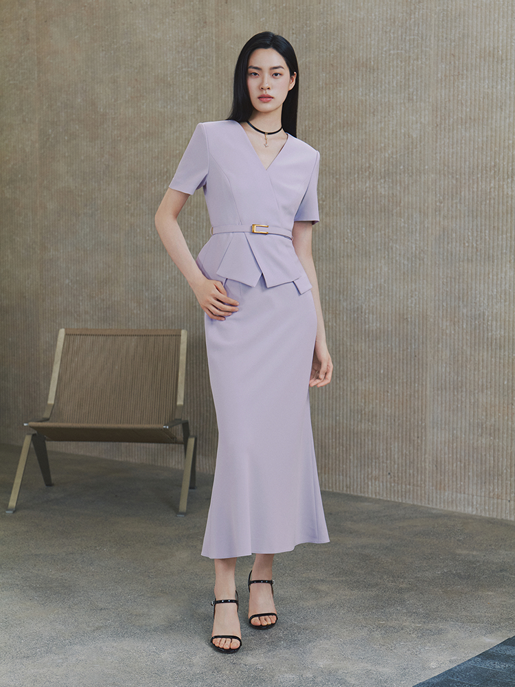 OBBLIGATO奥丽嘉朵2026夏季新款包臀鱼尾长款半裙1C36250160