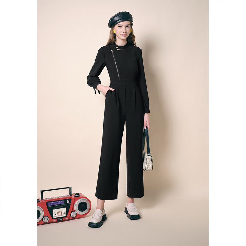 【一口价】P.salt诗篇可颜 2022年冬季新款高腰阔腿休闲裤AC52520410