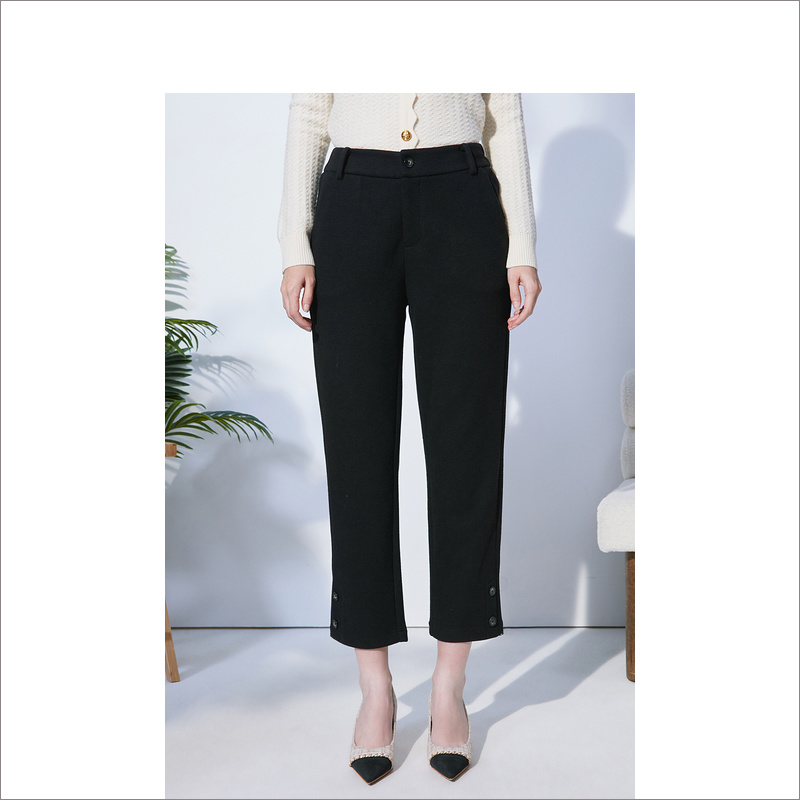 【12.25日发货36-44码预售均已上】【一口价】音儿美地女装2022冬季新款休闲裤LC62520510