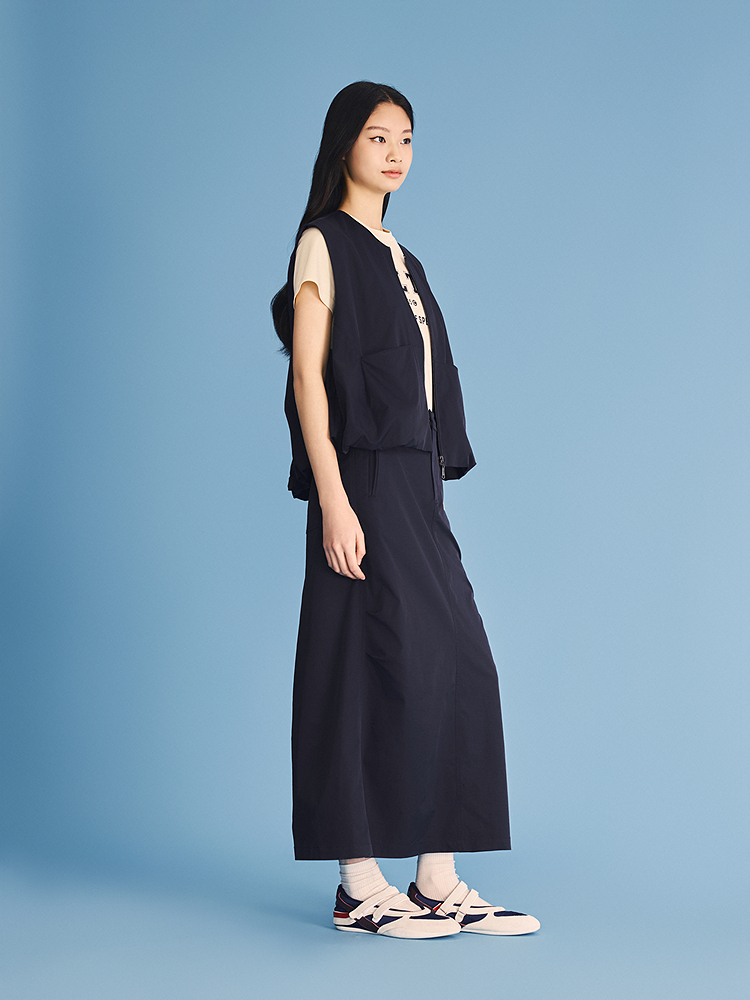 PSALTER诗篇 2026夏季新款工装直筒半身裙6C66250043