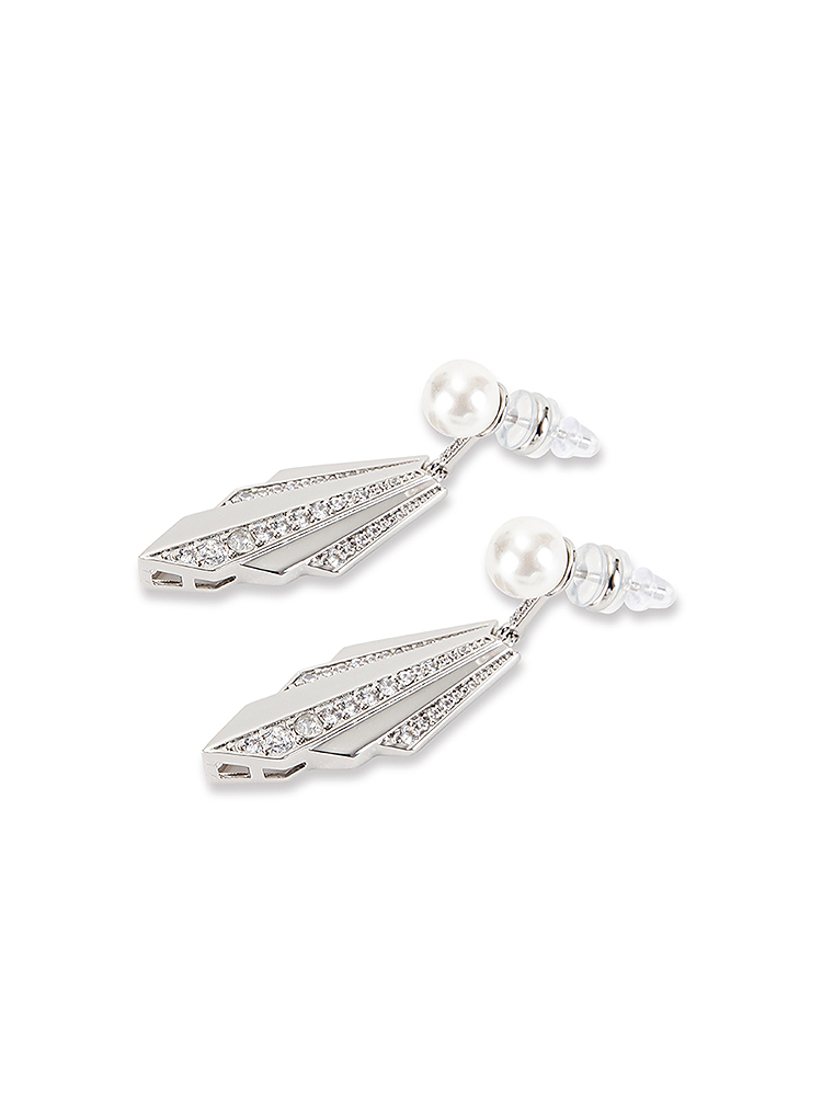 Song of Song歌中歌冬季流线垂坠耳环5C35594020