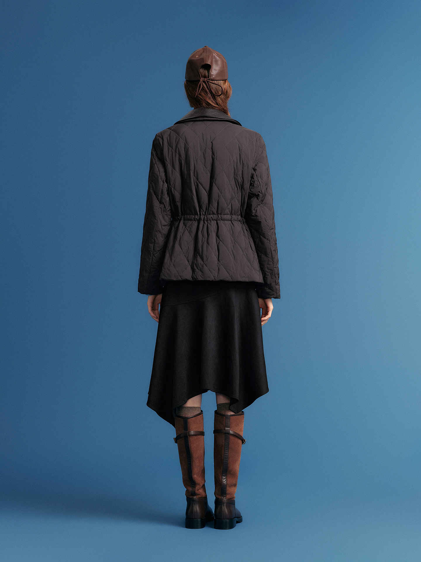 PSALTER诗篇 2026冬季新款抽绳收腰鹅绒服6A66508193