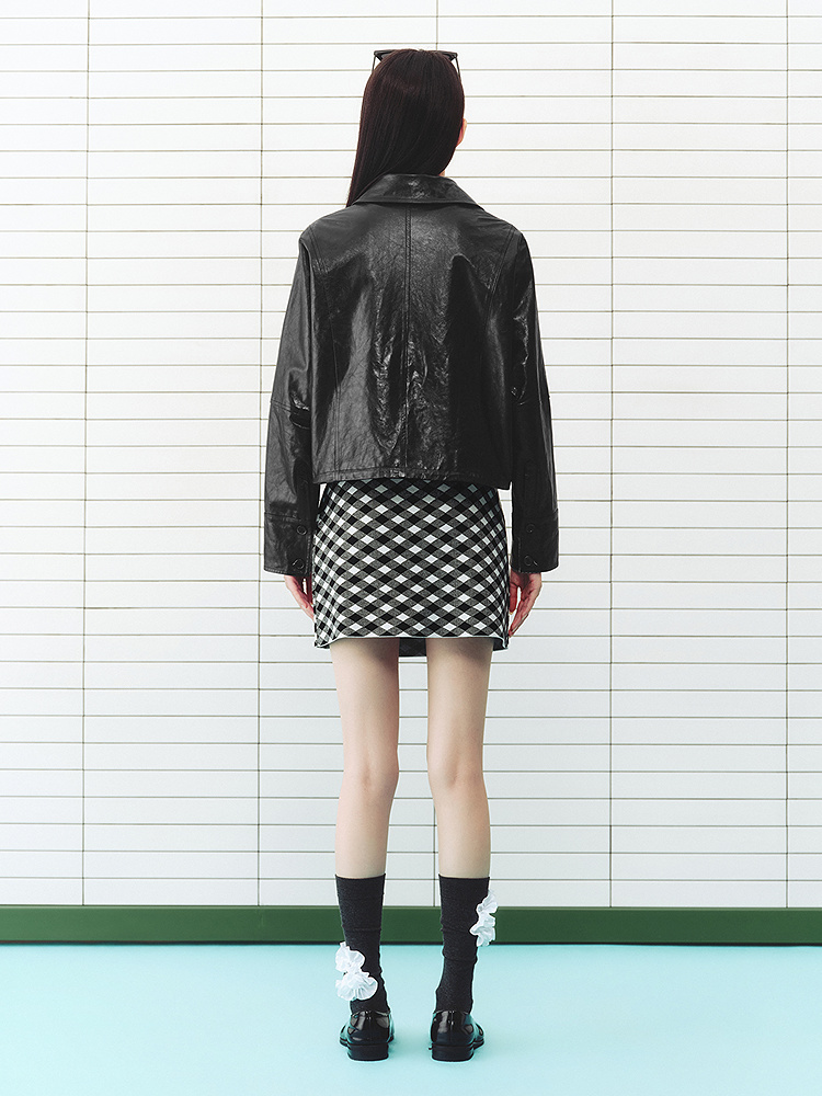 ToyzY2026春季新款松弛感正反两穿绵羊皮外套ZC36109020