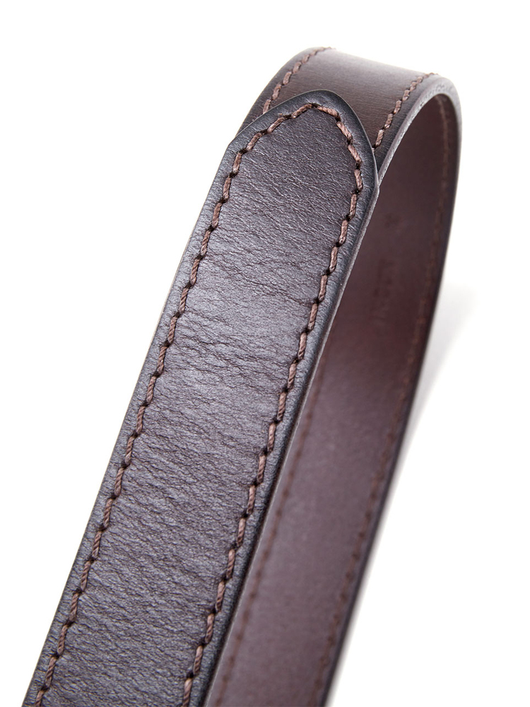 INSUN恩裳2024冬季复古古铜扣牛皮真皮皮带9C34595010