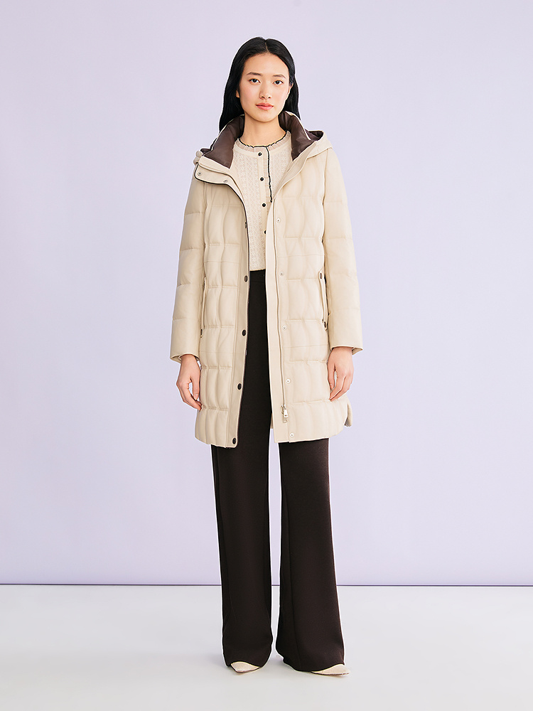 音儿2025舒暖皮羽绒C65509336