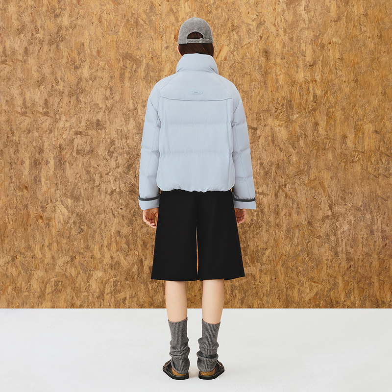 ToyzY2025冬季新款简洁短款廓形时尚保暖羽绒服ZC35508210