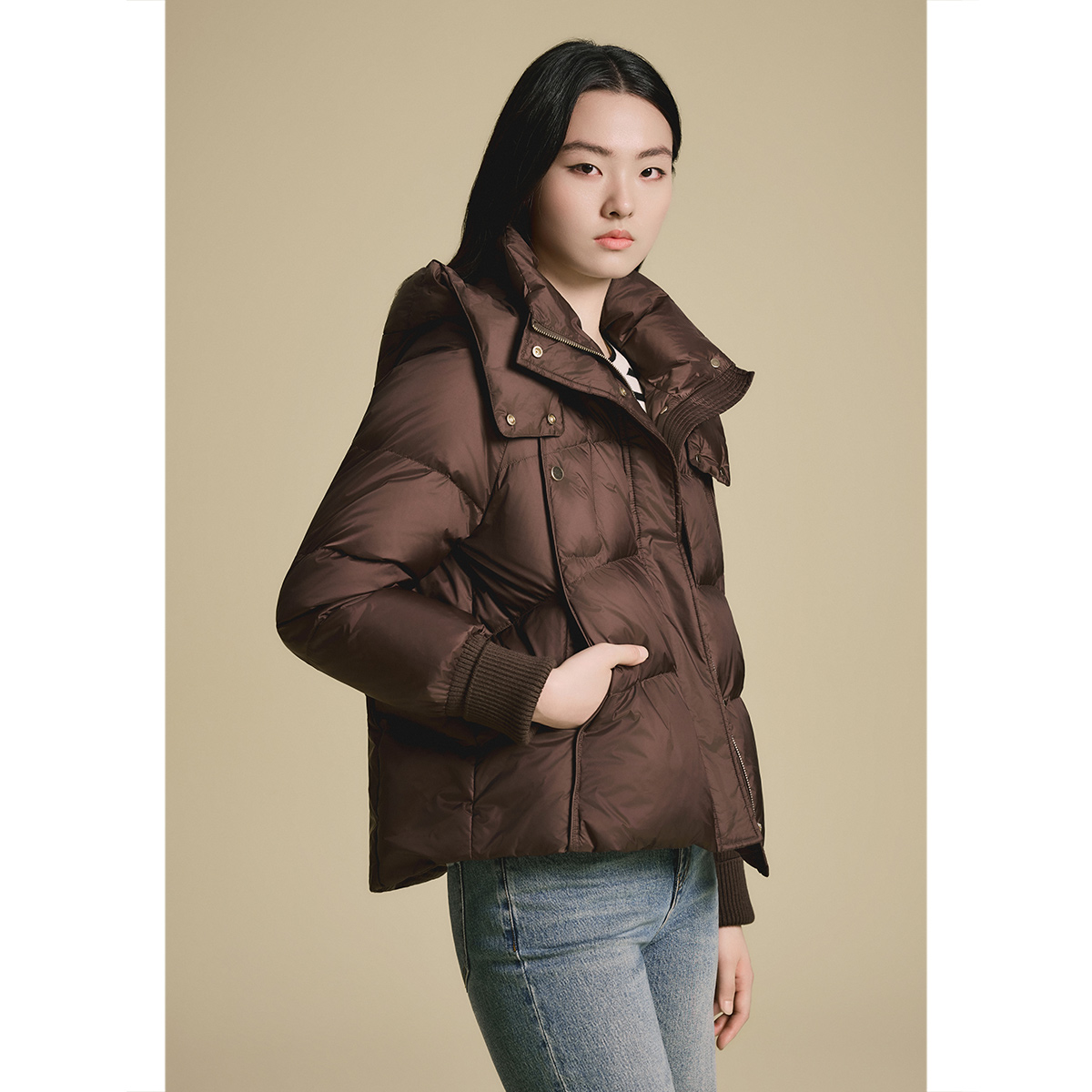 PSALTER诗篇 2025冬季新款90%白鹅绒羽绒服6C65508363