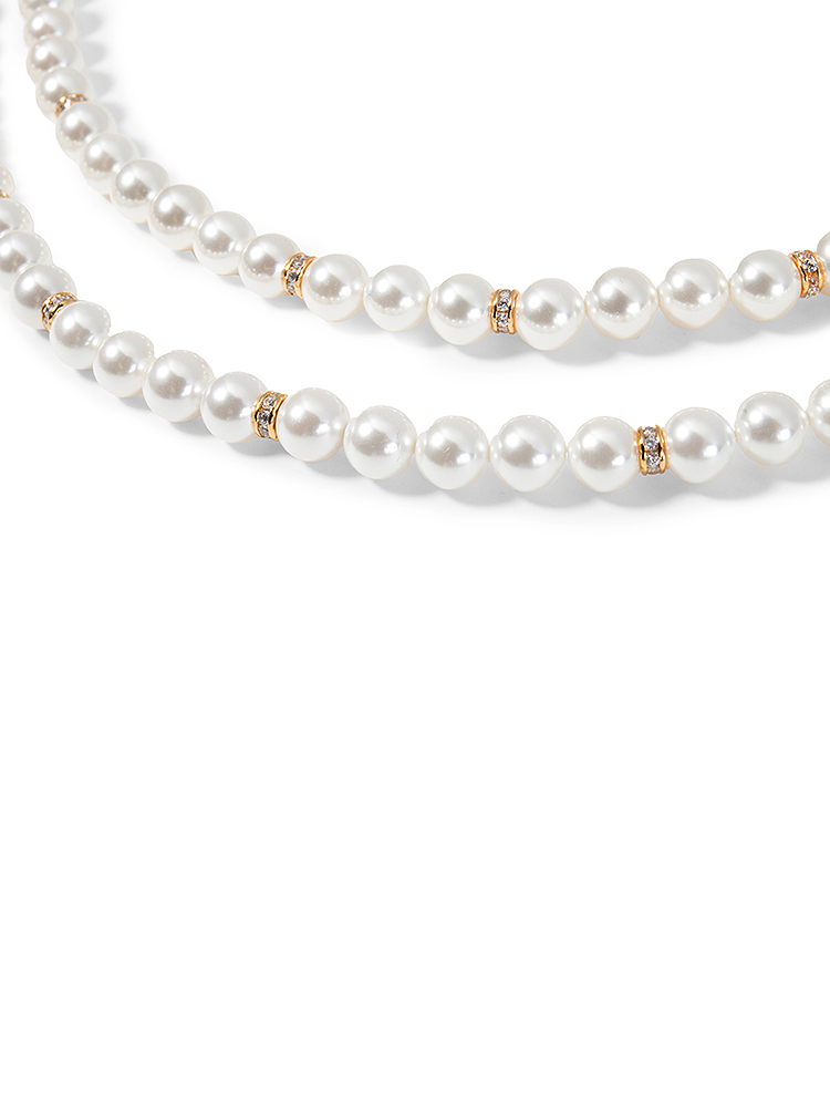 Song of Song歌中歌2025春季金色叠戴设计精致项链5C35196020