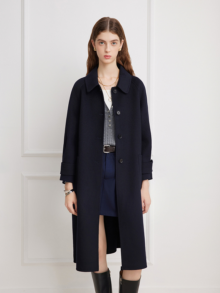 美地2025年新品藏蓝大衣LC35580370