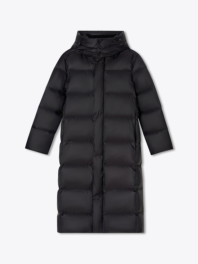 PSALTER诗篇 2026春新款高克重38/358g鹅绒填充长款连帽鹅绒服6C66108243