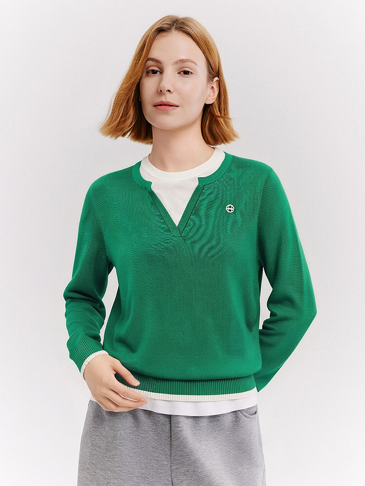 XII BASKET十二篮专选26年春季新款宽松舒适天丝羊毛针织衫7C66106280