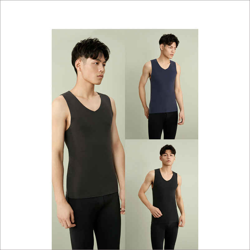 双面绒男士保暖背心8J51510050