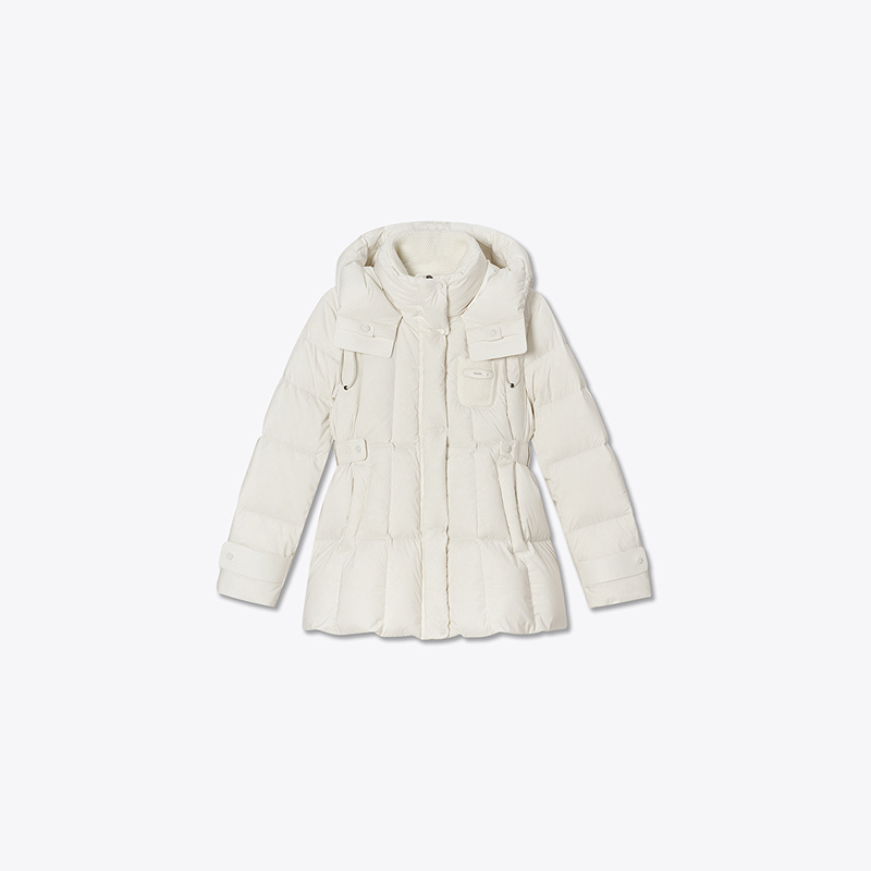 ToyzY2025冬季新款轻盈H版高支高密连帽保暖羽绒服ZC35508510