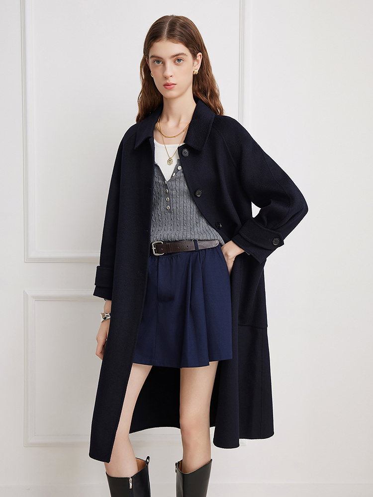 美地2025年新品藏蓝大衣LC35580370