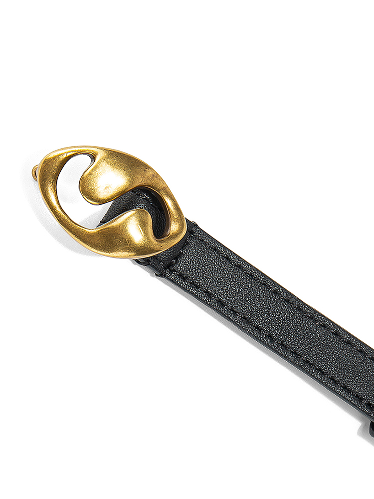 INSUN恩裳2025夏季牛皮腰带9C35295010