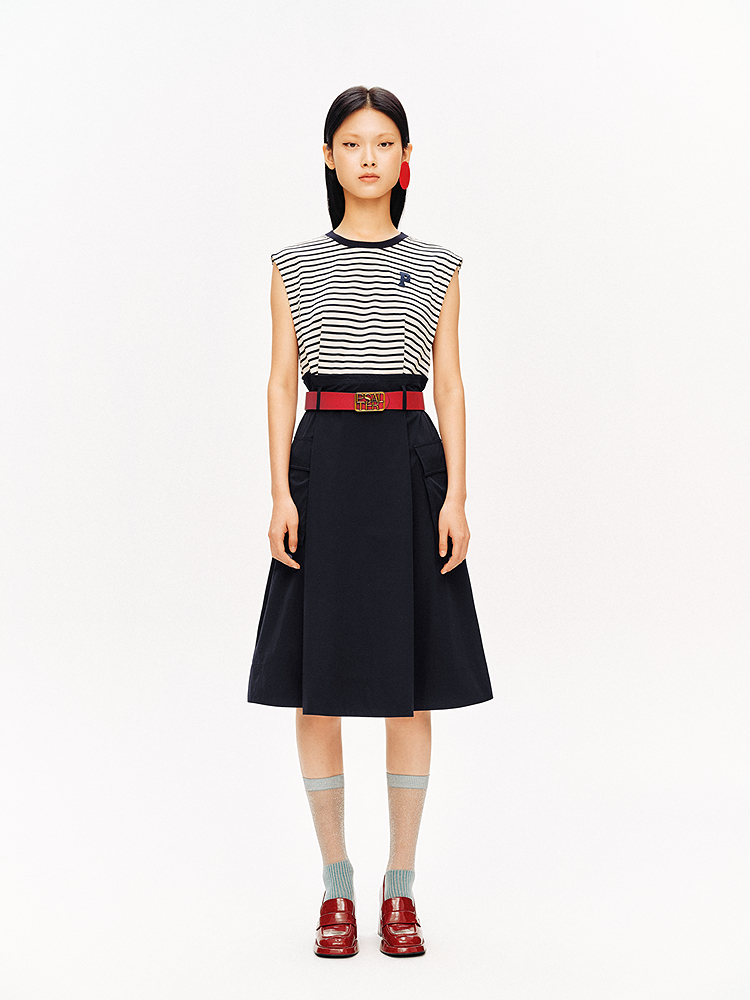 PSALTER诗篇假两件拼接连衣裙6C34205270