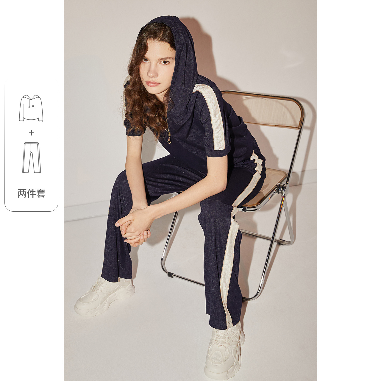 (一口价)恩裳COVER蔻弗2022夏季新款时尚套装CC32260350