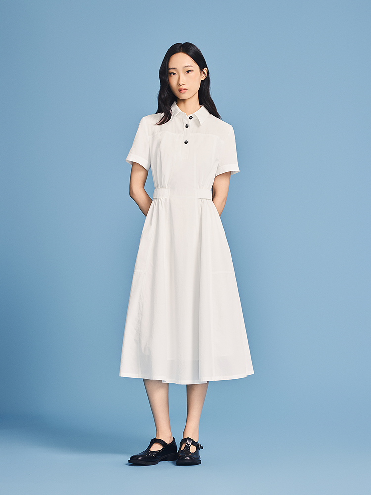 PSALTER诗篇 2026夏季新款时尚收腰连衣裙6C66205263