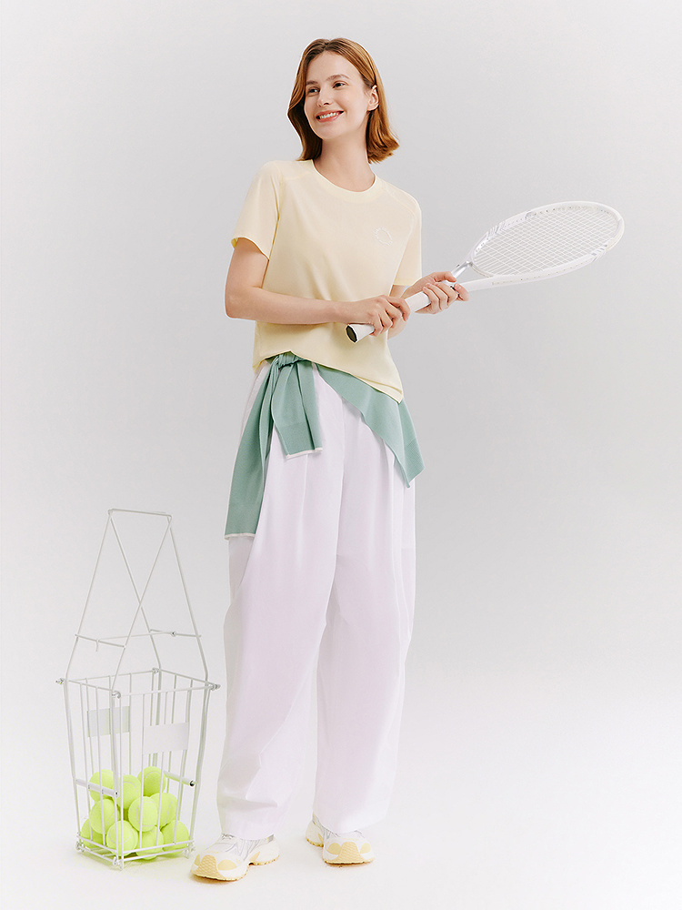 XII BASKET十二篮26夏新款轻凉感运动修身防晒防水户外休闲短袖T恤7C36260460