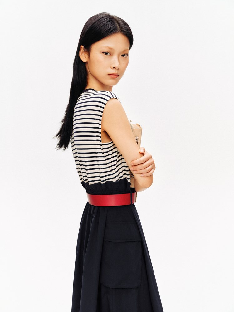 PSALTER诗篇假两件拼接连衣裙6C34205270