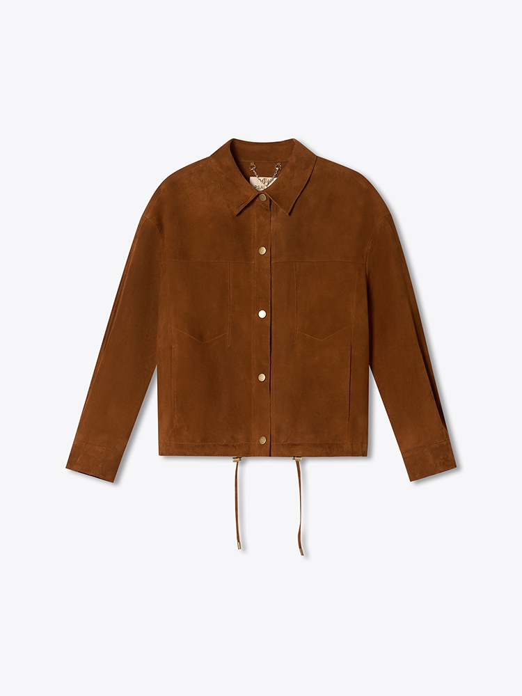 PSALTER诗篇 2026春季新款反绒皮绵羊皮衣6C66109263