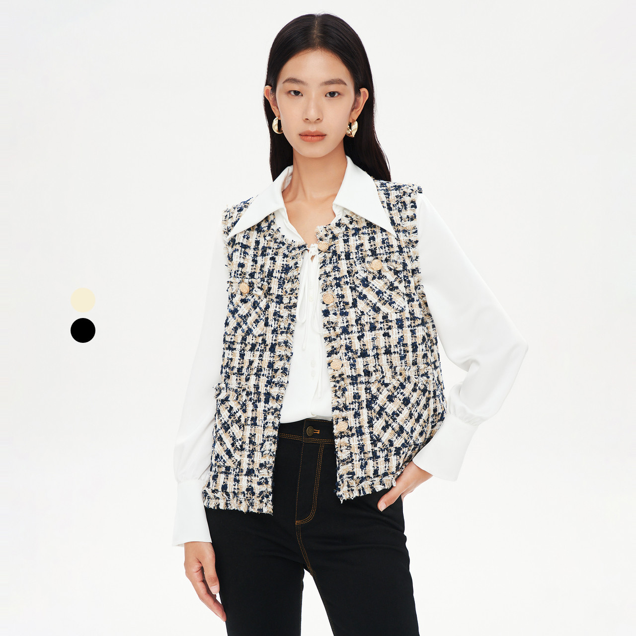 【一口价】XII BASKET十二篮22年秋季时尚马夹7C62340030