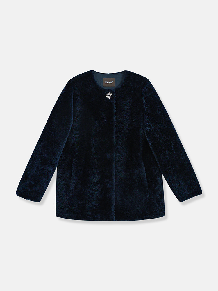 音儿26年新品皮毛一体外套8C66110186 