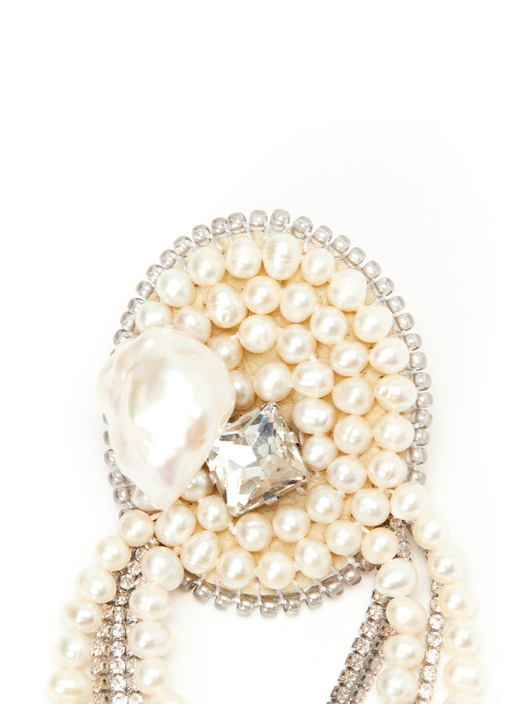 SongofSong歌中歌24春银色巴洛克珍珠装饰胸针5C34194050