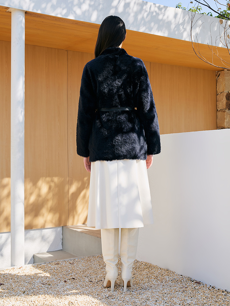 音儿26新款春夏拉贡皮毛一体8C65580336